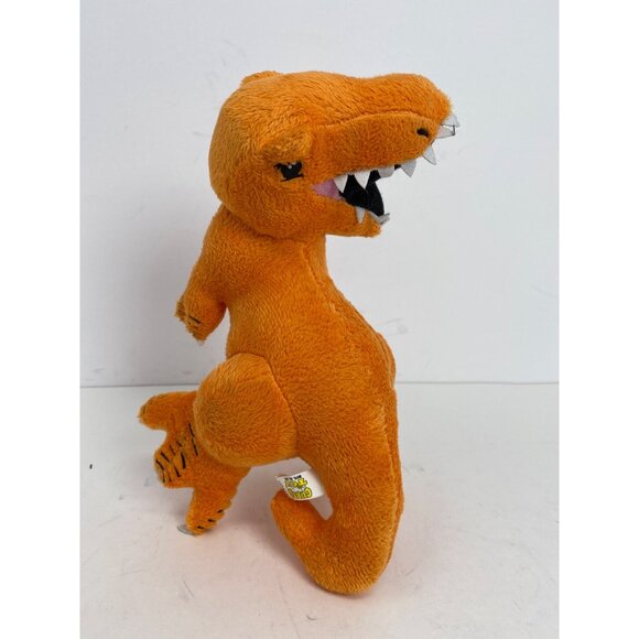 Spiceworks Spice Rex 8” Orange Dinosaur Plush IT Professional Mascot Toy - Picture 7 of 9